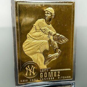 1996 Danbury Mint 22kt Baseball Card Collection | 51 Card Collection w/ Binder